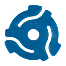 Load image into Gallery viewer, Blue 45rpm Record Insert Adapters
