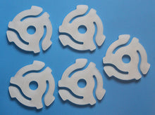 Load image into Gallery viewer, Glow in the Dark 45rpm Record Insert Adapters