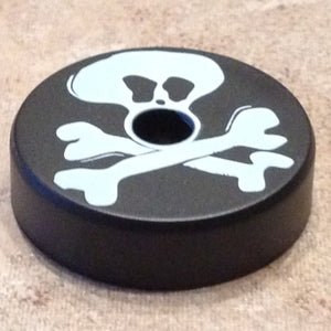 Black "Jolly Roger" Turntable Adapter