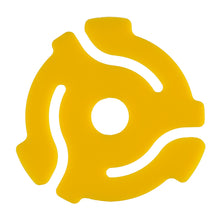 Load image into Gallery viewer, Yellow 45rpm Record Insert Adapters
