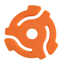 Load image into Gallery viewer, Orange 45rpm Record Insert Adapters
