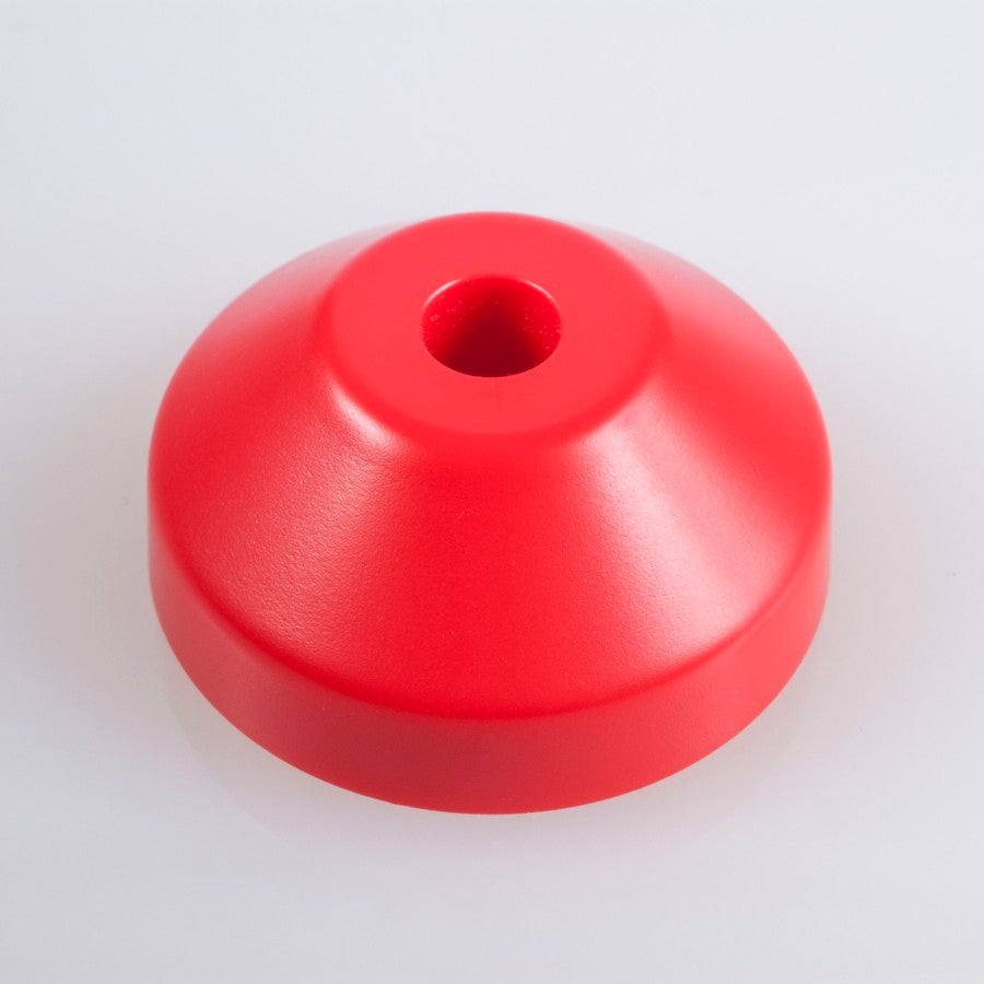 Red Dome 45rpm Turntable Adapter