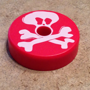 Red "Jolly Roger" Turntable Adapter